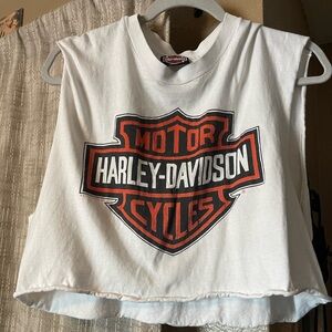 Harley Davidson crop tank